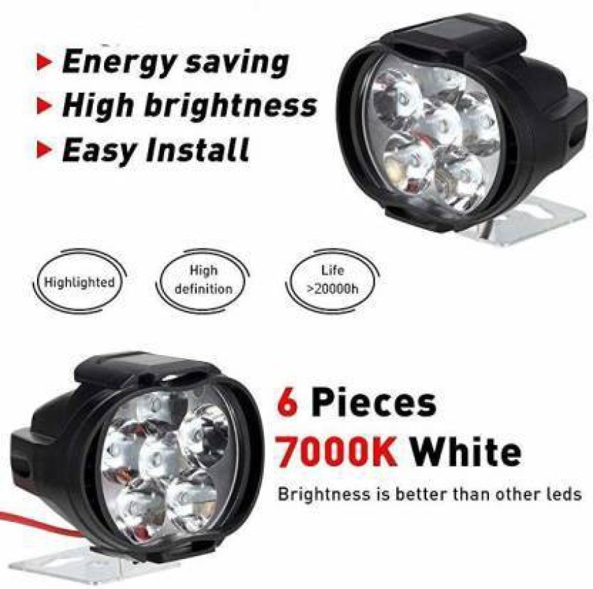 Comet LED 6 Headlight Motorbike Car LED 85 V 10 W Price in