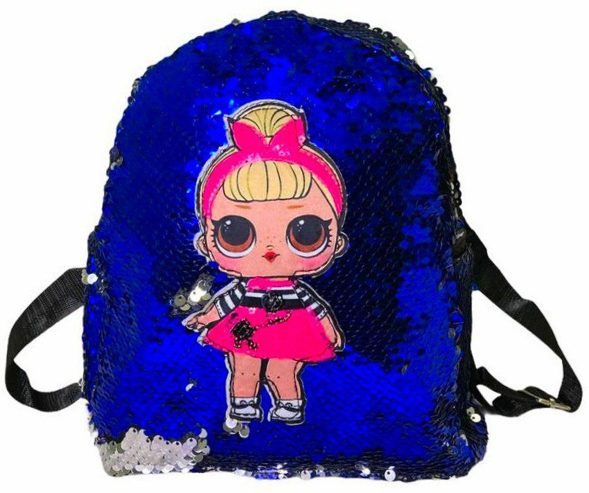 Flipkart BRIM sequins sequence backpack for boys and girls Backpack Backpack