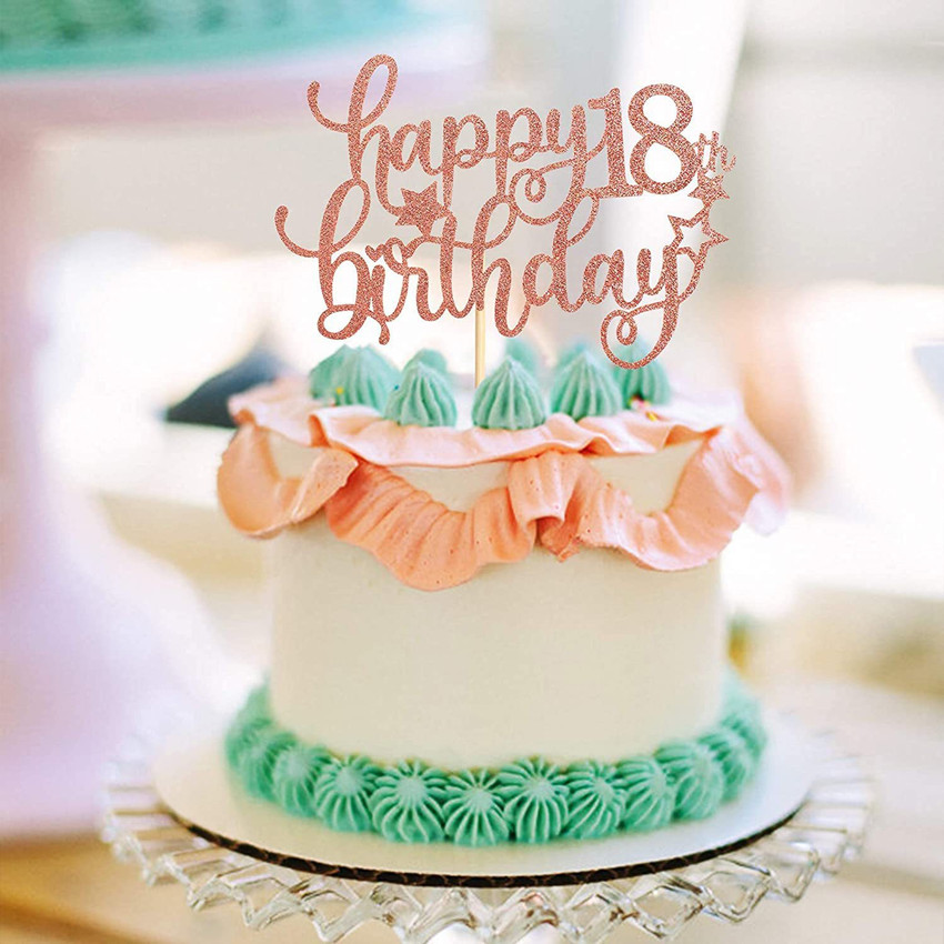 18th birthday girl cake discount