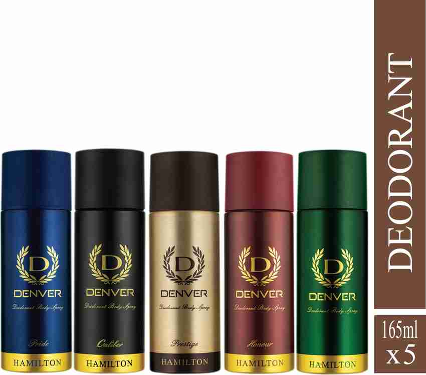DENVER pride caliber prestige hamilton honour Deodorant Spray For Men