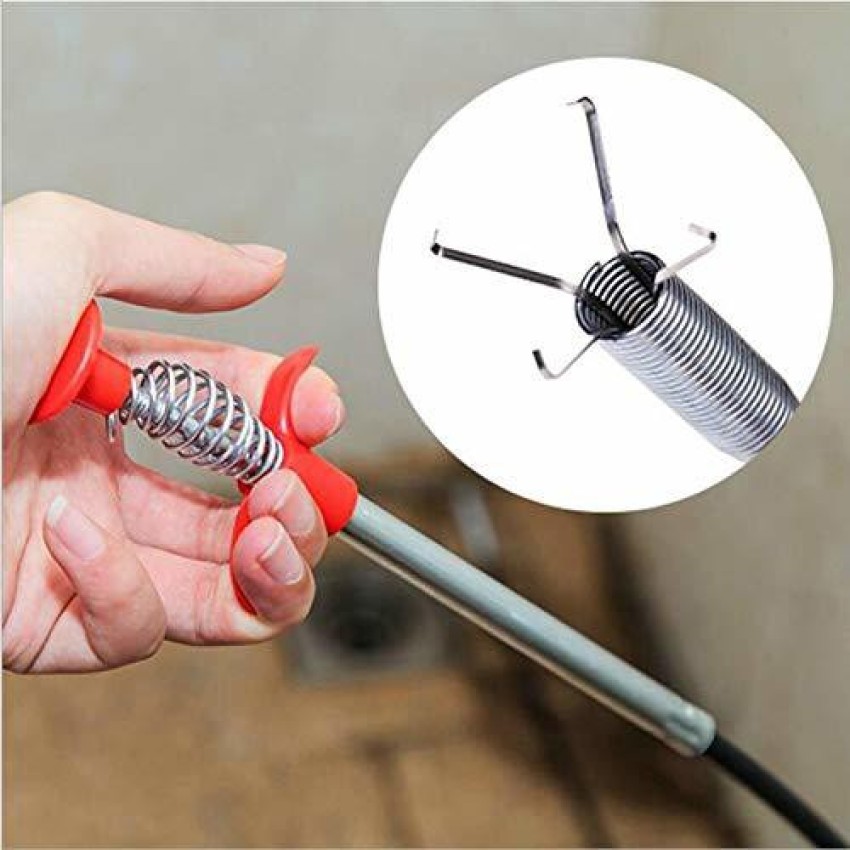 Premium Drain Cleaning Wire Sink Cleaning Tool