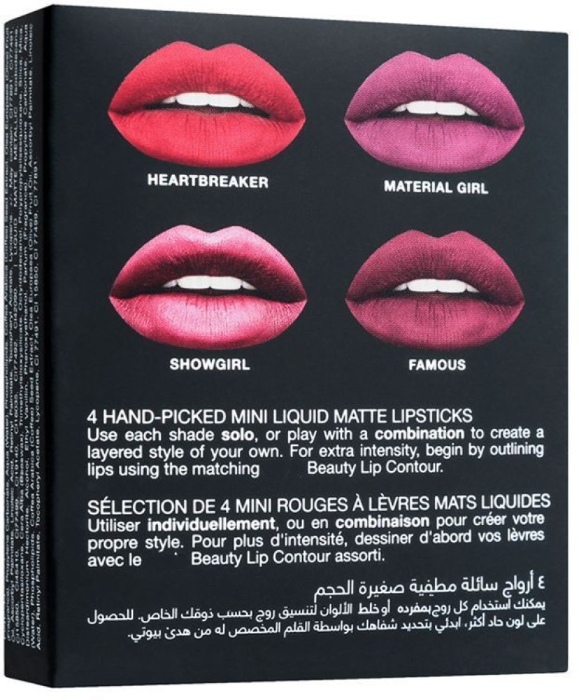 Kiss Beauty Liquid matte lipstick   Red edition   Price in India