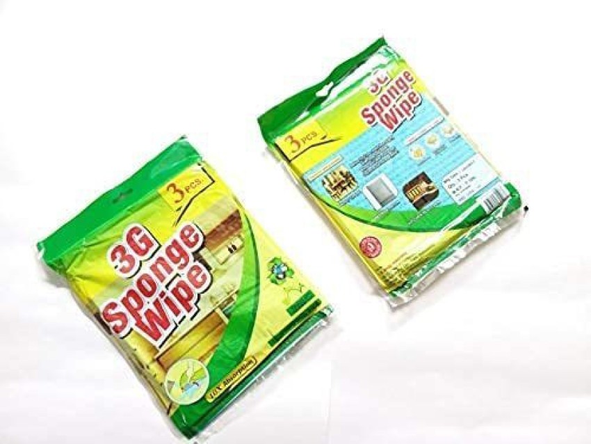 Multi-purpose , Easy to use kitchen cleaning Sponge Wipe (3