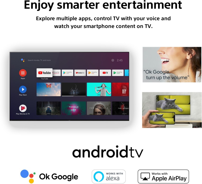 W800 Smart TV, Enjoy Entertainment with Android TV