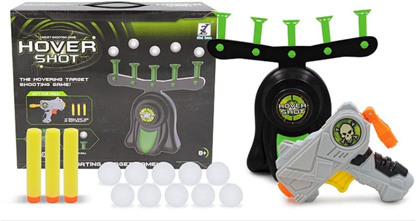 Hunk shopper's Targets Shooting Game Compatible with Nerf , Shooting Game  for Kids with Foam Dart Toy Gun Glow-in-The-Dark Foam Dart Blaster , 10  Floating Ball Targets, and 5 Flip Targets Armor