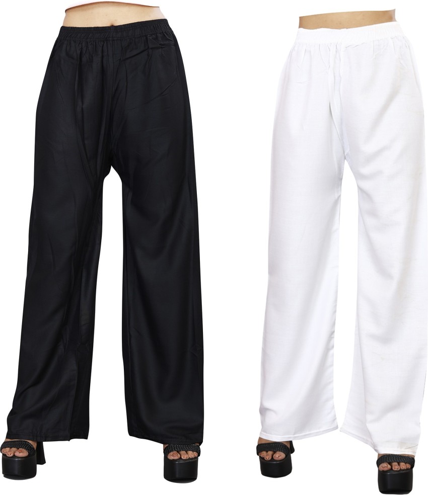 Pleated Palazzo Pants  Buy Pleated Palazzo Pants online at Best Prices in  India  Flipkartcom