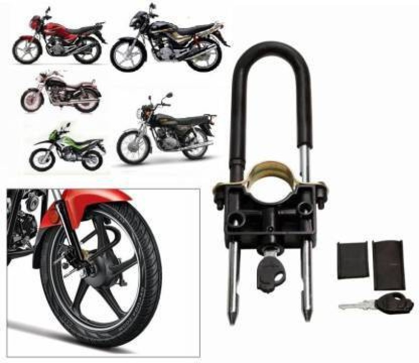 Bike front best sale wheel lock