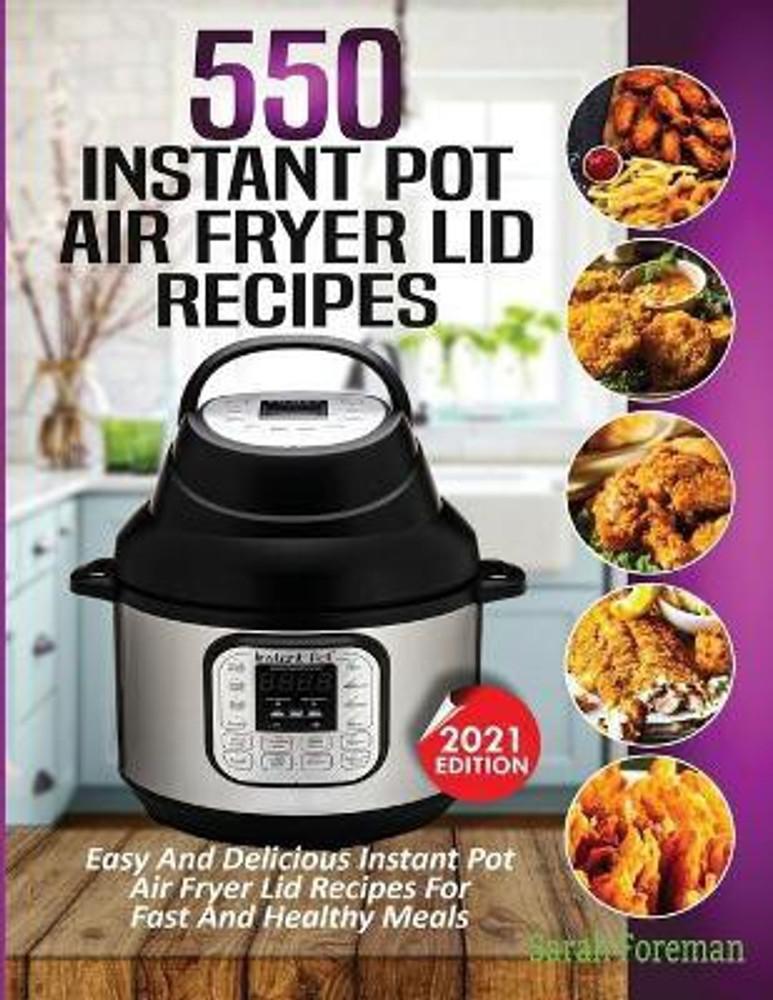 Recipe book for instant pot air fryer outlet