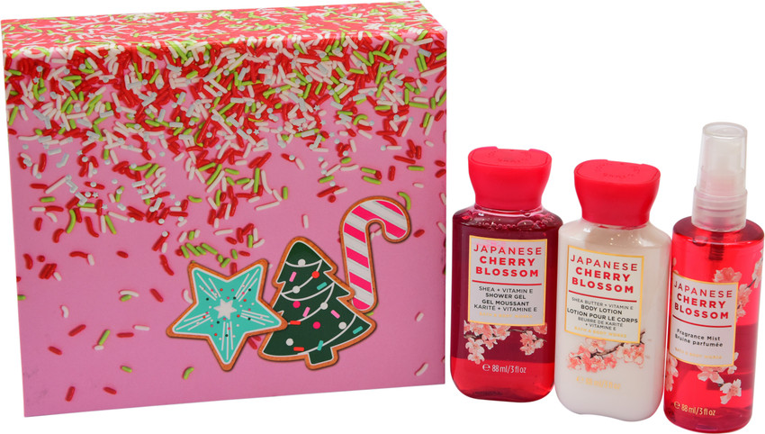 Japanese cherry blossom body shop gift set shop