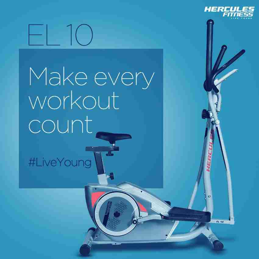 Hercules fitness el10 elliptical trainer sales