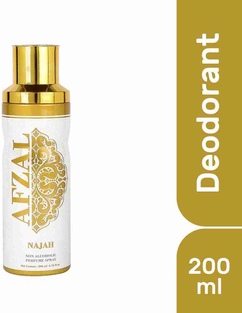 AFZAL Premium Non Alcoholic Najah Deodorant Perfume Body Spray
