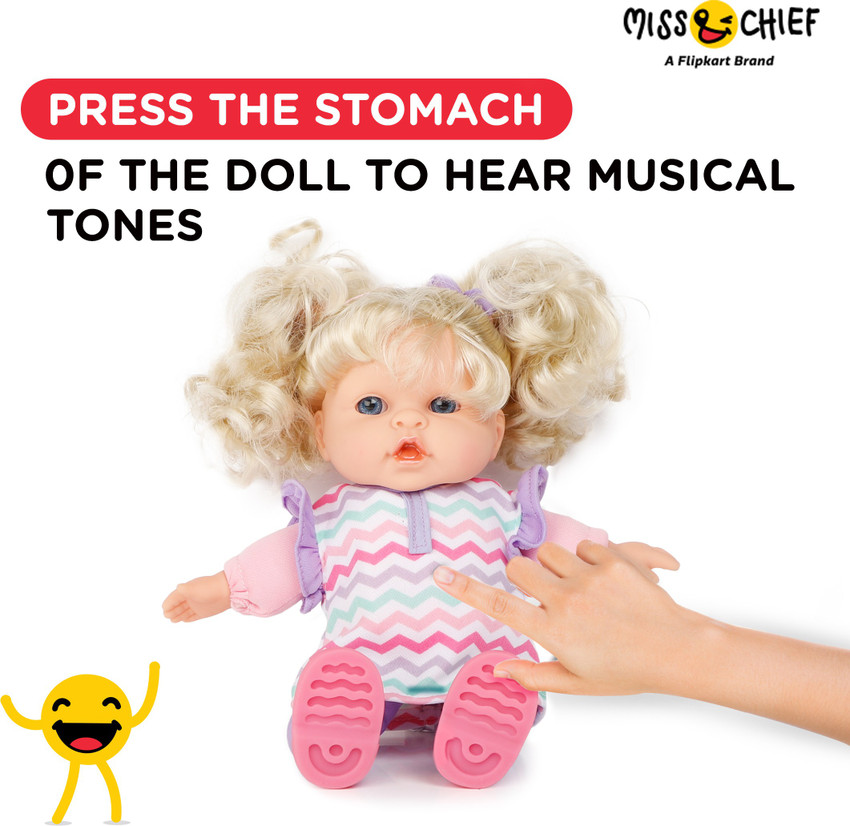 Miss Chief by Flipkart Baby Doll with Sound Baby Doll with