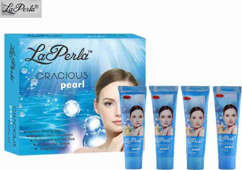La Perla Gracious Pearl Facial Kit - Price in India, Buy La Perla Gracious  Pearl Facial Kit Online In India, Reviews, Ratings & Features