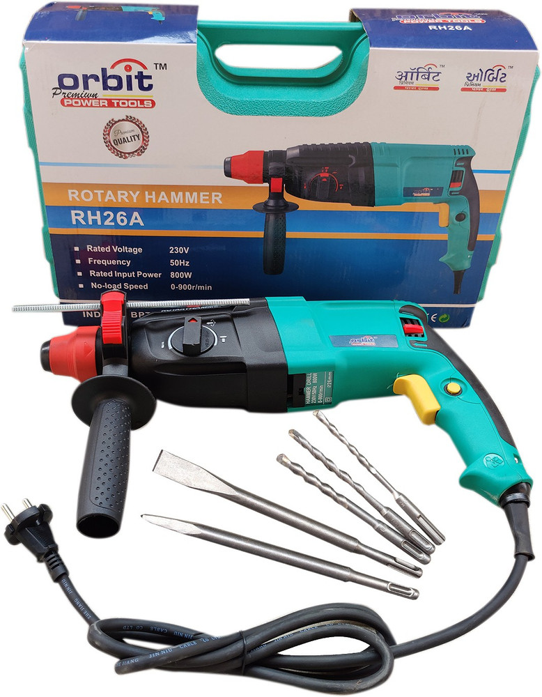 What does a store rotary hammer drill do