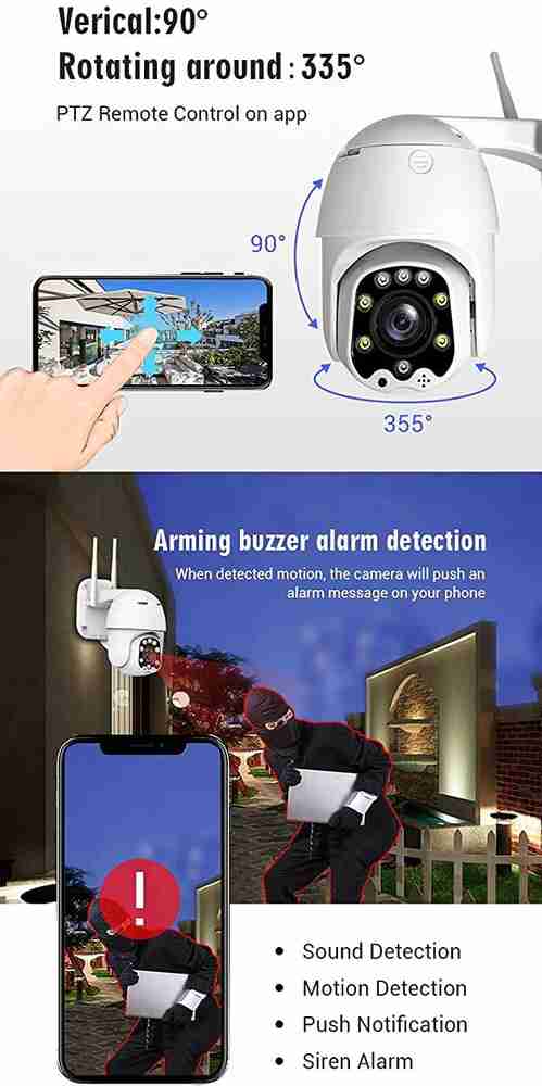 Maizic Smarthome Maizic Smarthome Ptz WiFi Advanced 5mp Wireless
