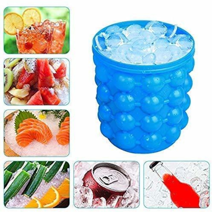 Go Party - Ice Cube tray, Large Silicone Bucket Ice Cube Maker. 2