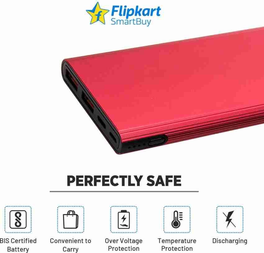 Flipkart SmartBuy 10000 mAh 18 W Power Bank Price in India - Buy Flipkart  SmartBuy 10000 mAh 18 W Power Bank online at