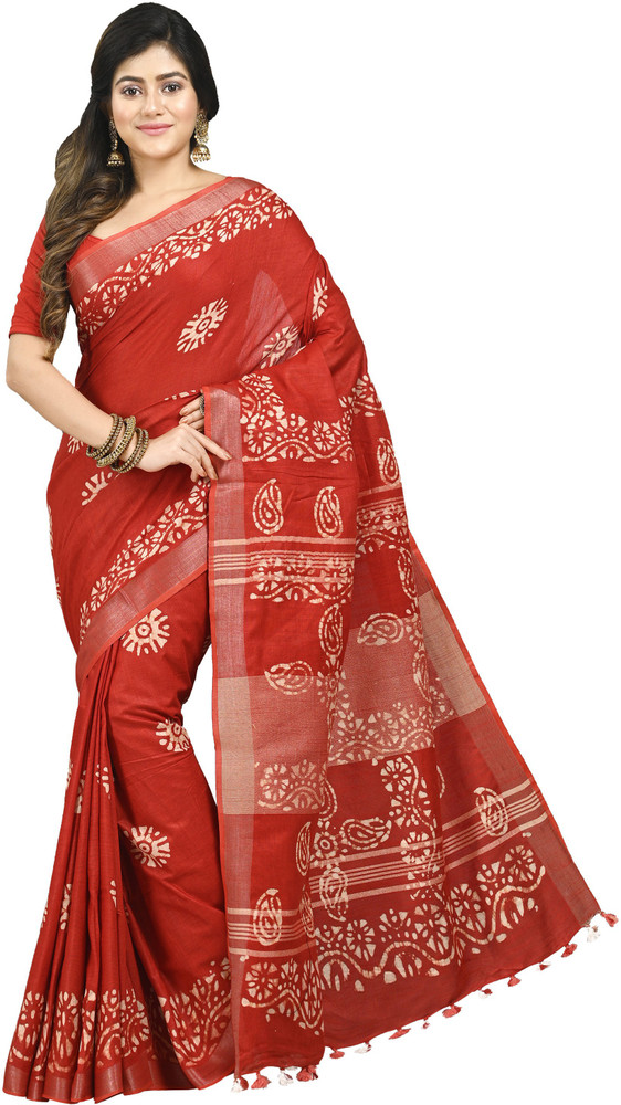 Linen cotton sarees flipkart hotsell