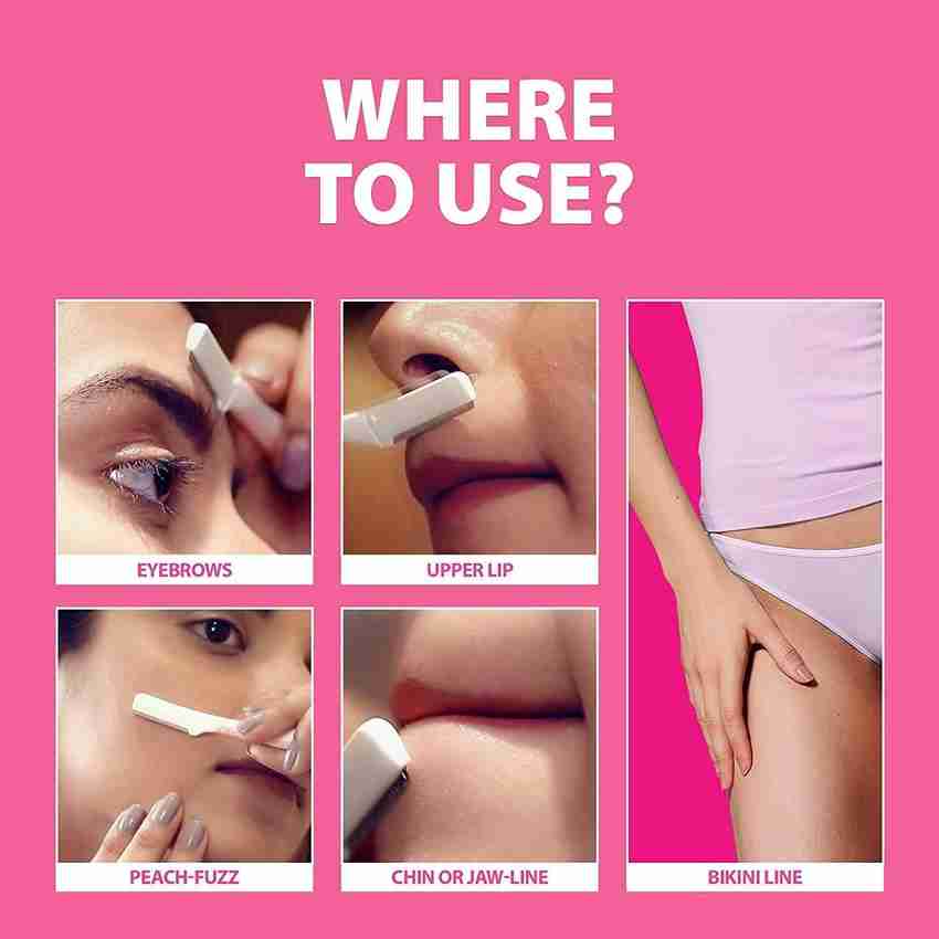 How to use a deals face razor