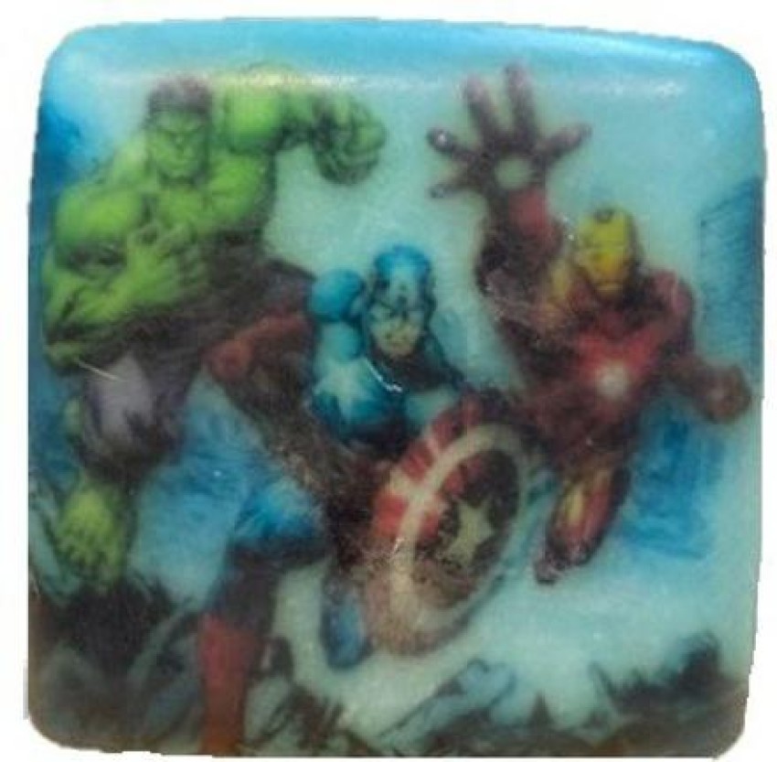 Marvel Avengers 3D toilet soap with string for children 180 g - VMD  parfumerie - drogerie