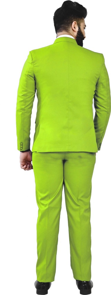 3-Piece Suit Green Mens Trendy Coat Pant, Packaging Size: 100 at Rs 3500 in  Noida