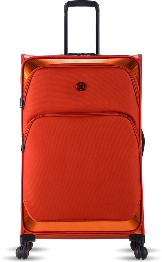 It Luggage Hybrifusion Cabin Suitcase 4 Wheels 20 inch Red Clay Price in India Flipkart