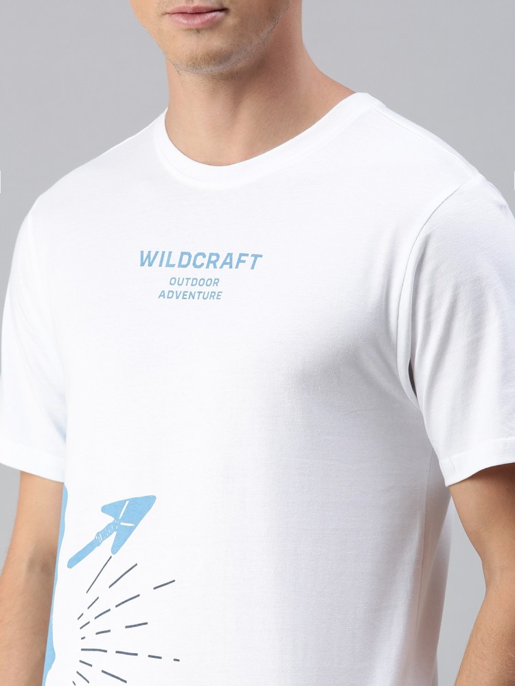 Wildcraft Men Outdoor Crewneck T-Shirt Maroon
