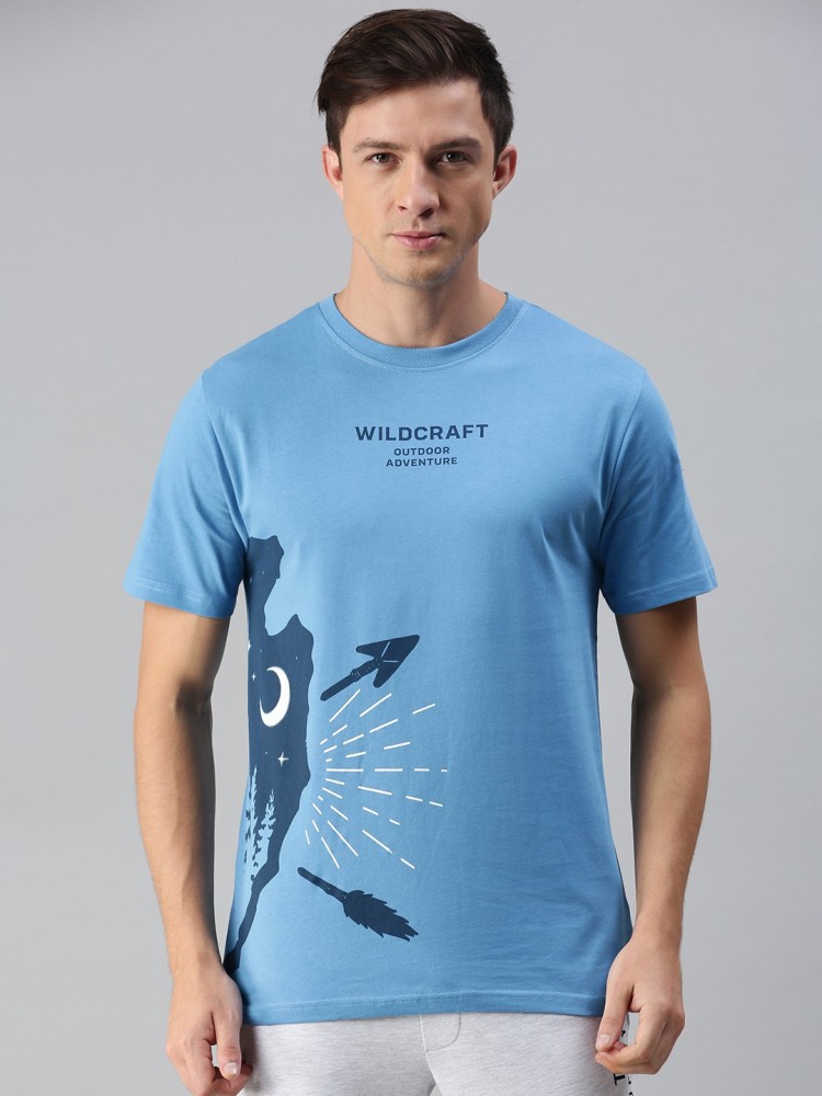 Wildcraft Men Outdoor Crewneck T-Shirt Maroon