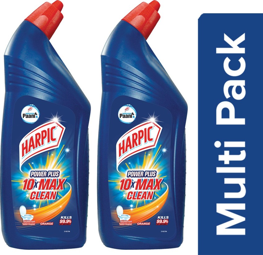 10x Max Harpic Power Plus Toilet Cleaner, Packaging Size: 1 Litre