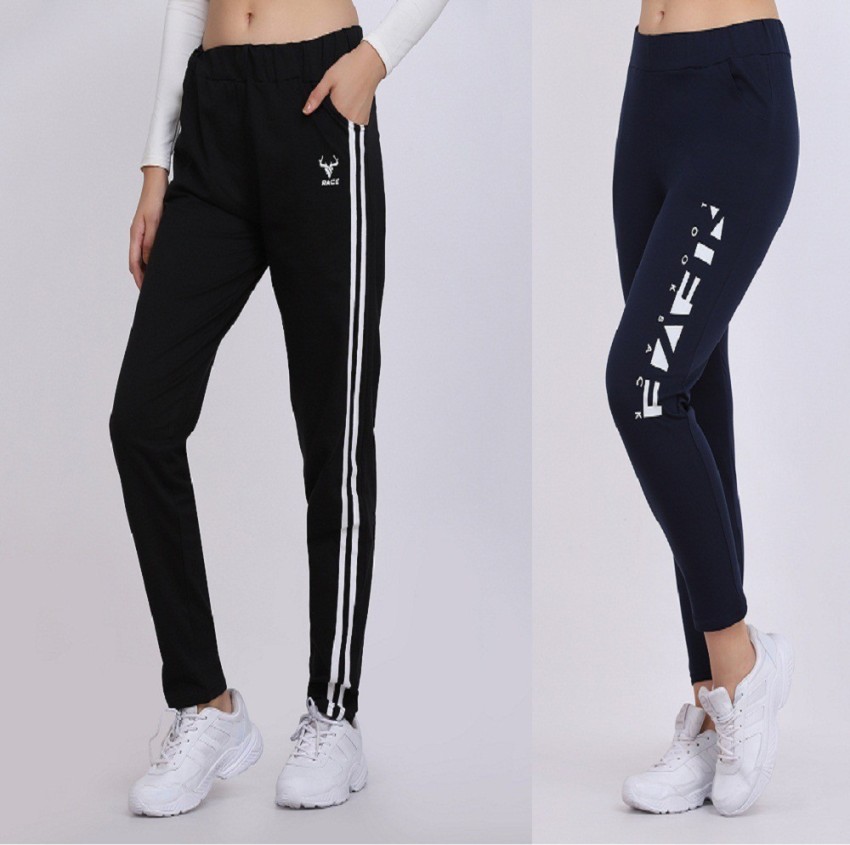 Clothina Solid Women Black Track Pants - Buy Clothina Solid Women Black  Track Pants Online at Best Prices in India