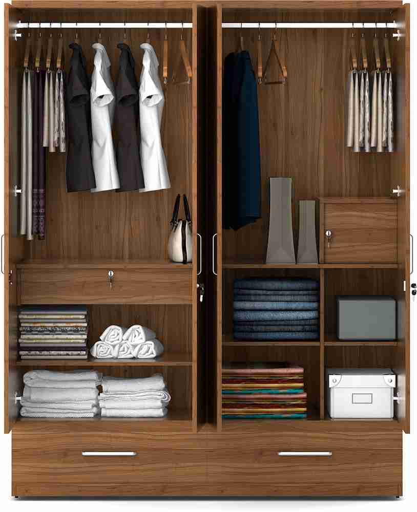 Four door wooden wardrobe 2025
