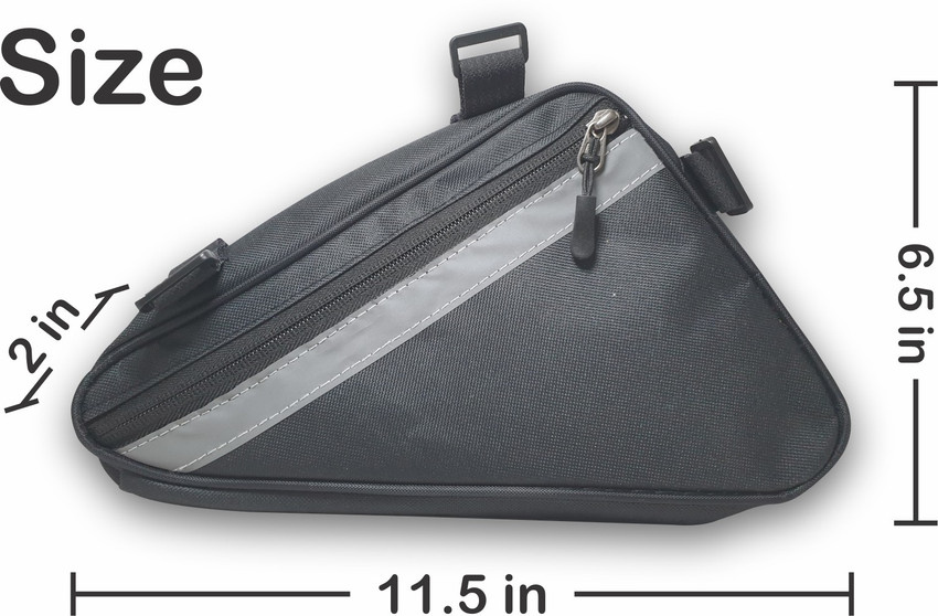 Protos India.Net Cycle Bag Triangle Saddle Frame Strap On Pouch