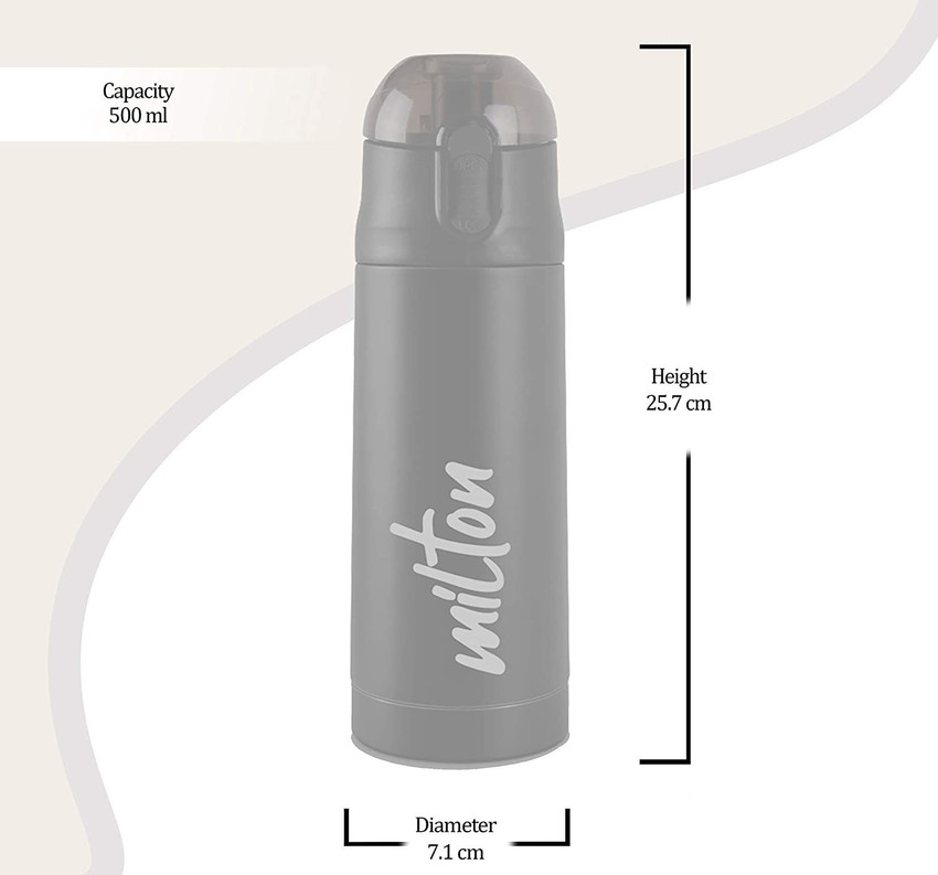 MILTON New Crown 600 Thermosteel Hot and Cold Vacuum Insulated