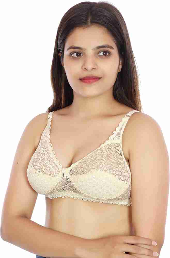 KARMUN WOMEN NET BRA Women Full Coverage Non Padded Bra - Buy KARMUN WOMEN  NET BRA Women Full Coverage Non Padded Bra Online at Best Prices in India