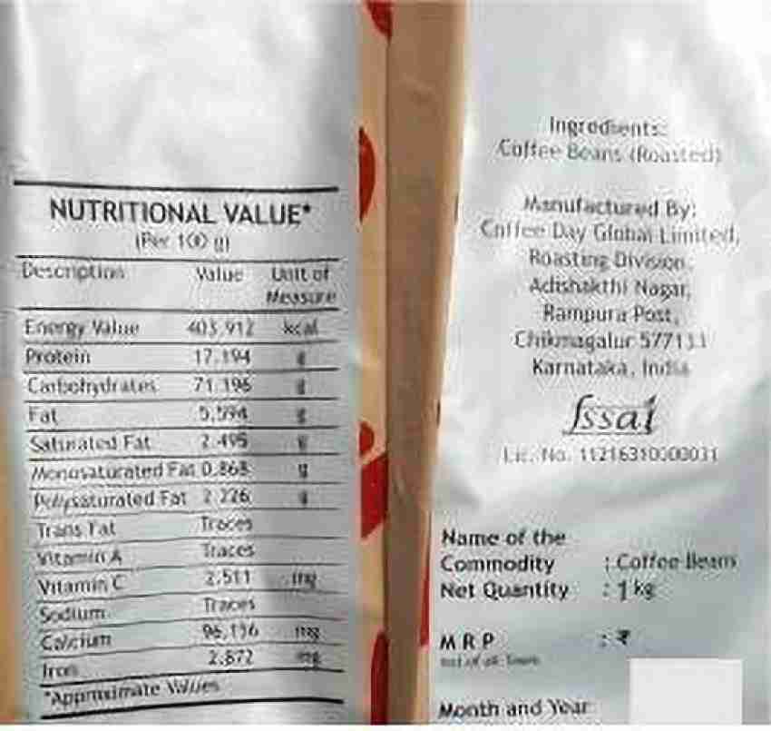 Coffee day deals coffee beans price