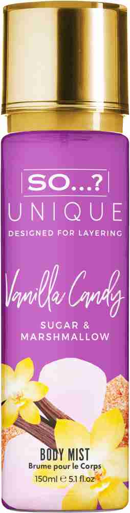 so Unique Vanilla Candy Body Mist 150ml Body Mist For Women