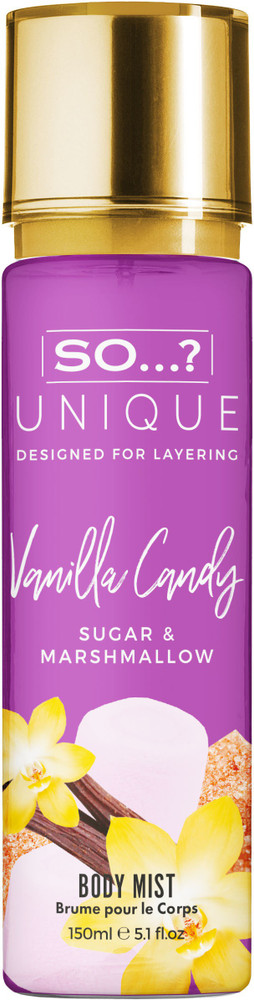 so Unique Vanilla Candy Body Mist 150ml Body Mist For Women