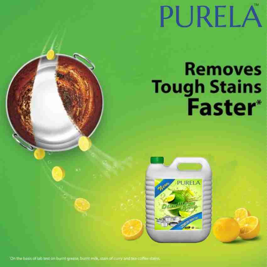 PURELA Dish Wash liquid Anti-Bacterial Disinfectant Dish & Utensil