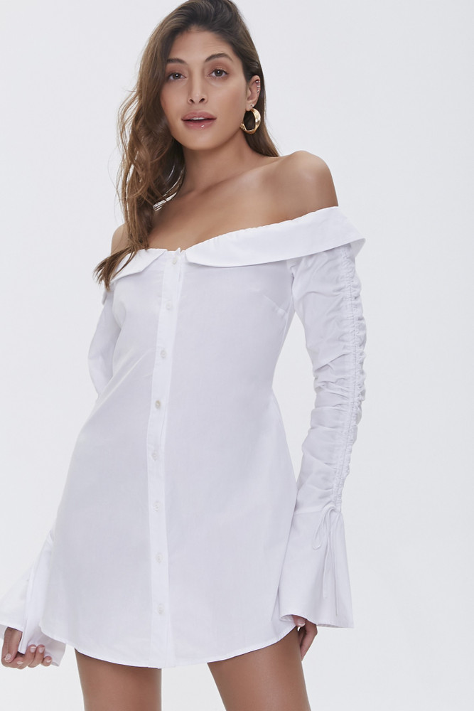 Forever 21 white dress top