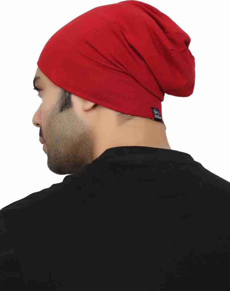 Lightweight Cotton & Spandex Fashion Beanie for Running, Cycling