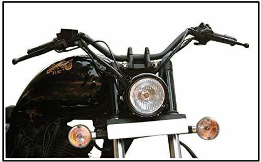 Bullkartzone Universal Bike Handle Bar Customized Stylish Black Handlebar for Bullet Bike Enfield Standard Bullet 350 Twin Spark Handle Bar Price in India Buy Bullkartzone Universal Bike Handle Bar Cu...