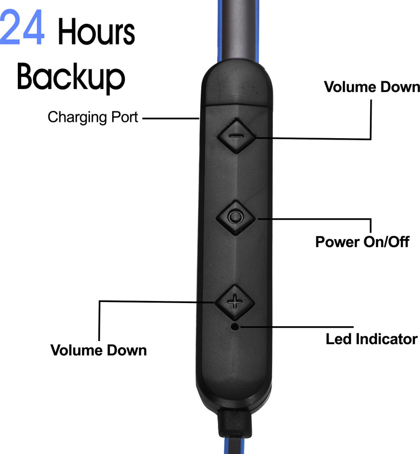 Mytrack 288 Pro in Ear with ASAP charging Version 5.0 Neckband