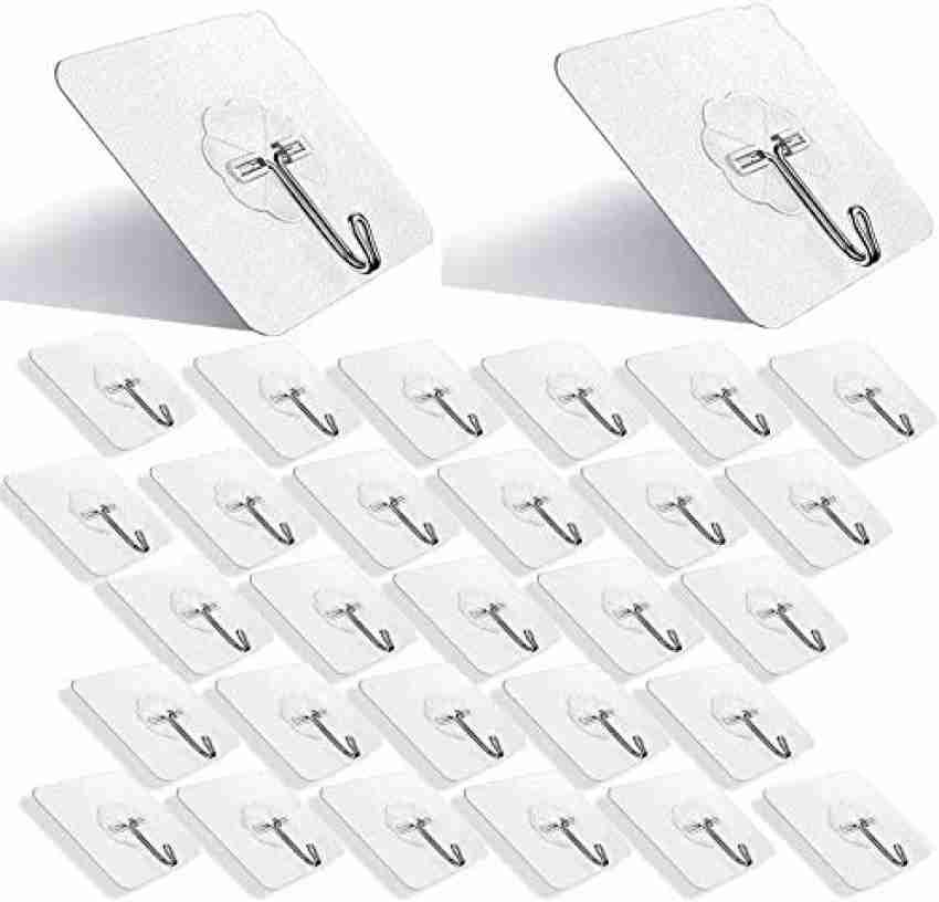 Party Propz Wall Hooks for Hanging Strong - 10Pcs Hooks for Wall Without  Drilling- Wall Hangings Hooks Adhesive/Wall Hanger for Clothes/Wall Hook,  Clips, Sticker for Cloth Hangers, Photo Frames : : Home