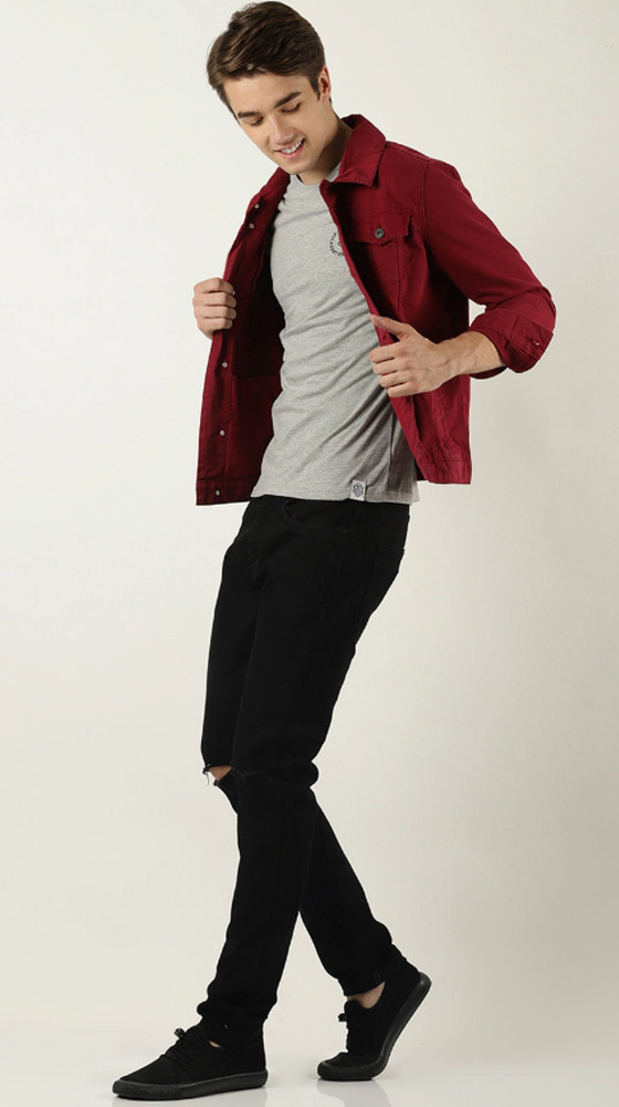 Hyypers Style Full Sleeve Solid Men Denim Jacket Buy Hyypers Style Full Sleeve Solid Men Denim Jacket Online at Best Prices in India Flipkart