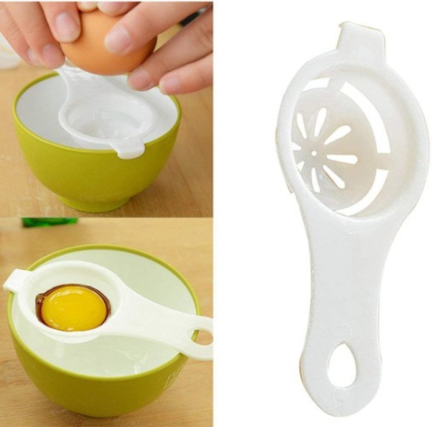 Heart-shaped Measuring Spoon Set - Includes Egg White Separator