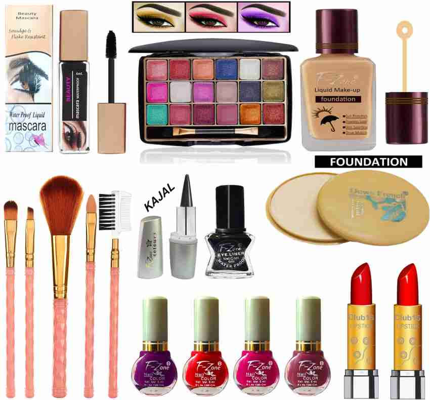 CLUB 16 Stylish Party Wear Makeup Kit Of 17 Makeup Items TTL35 Price in India Buy CLUB 16 Stylish Party Wear Makeup Kit Of 17 Makeup Items TTL35 Online