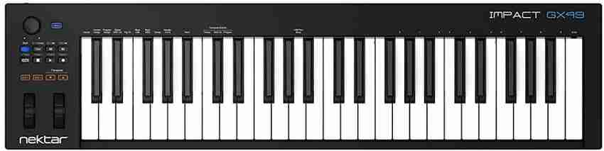 nektar GX49 49-Key Full-Size Velocity-Sensitive USB Midi Keyboard 