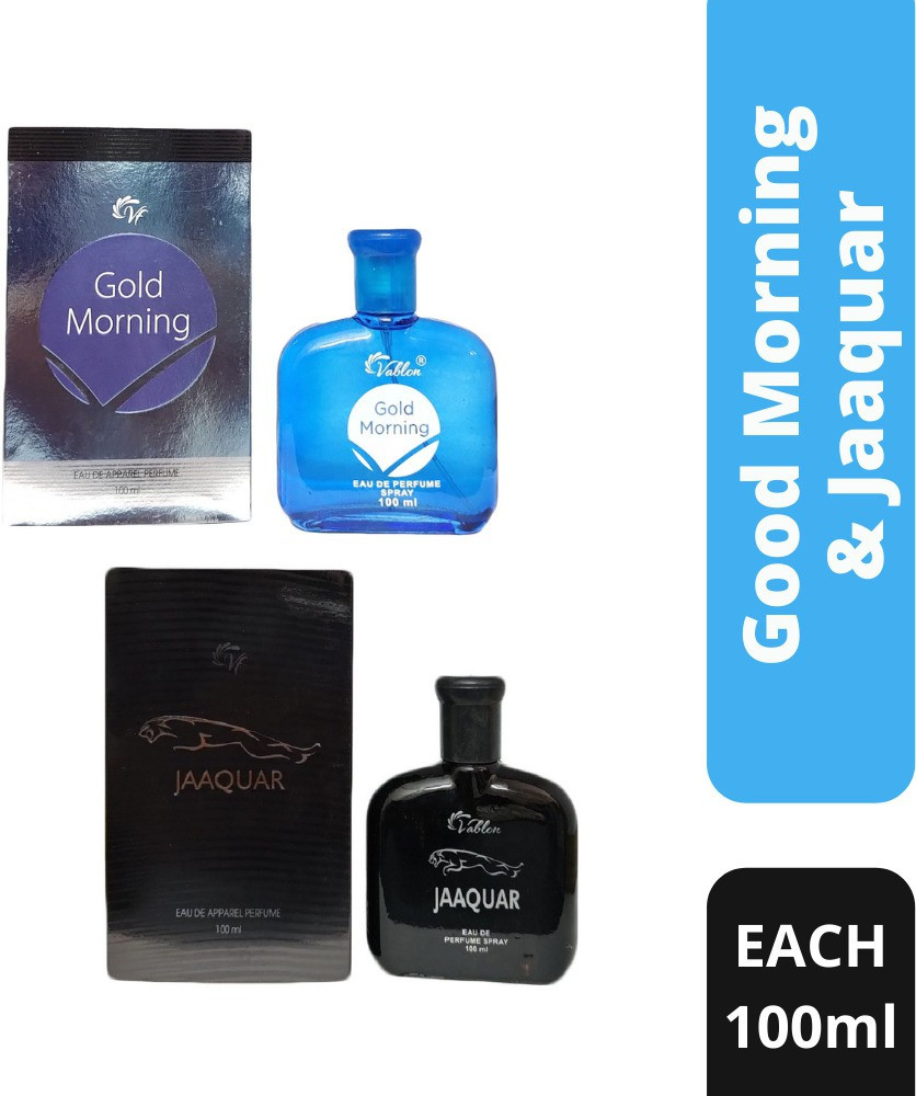 Buy Vablon Good Morning And Jaaquar black Perfume 100ml Each Pack
