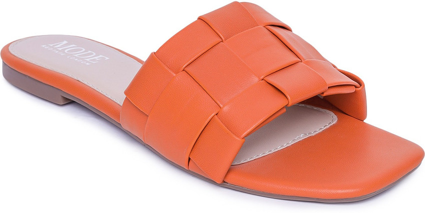 Mode By Red Tape Women Orange Flats Buy Mode By Red Tape Women