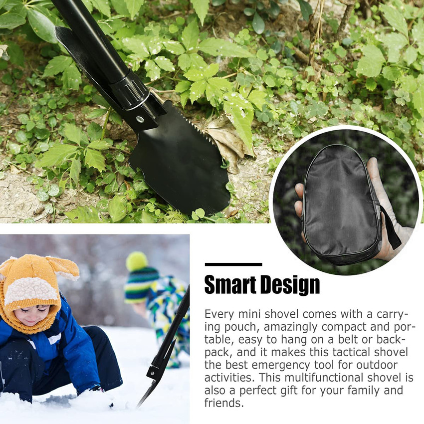 Outdoor products 2025 mini folding shovel